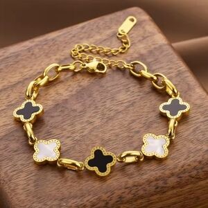 LV Style Clover Bracelet